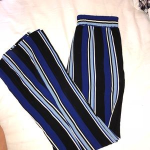 forever 21 flowy stripe pants